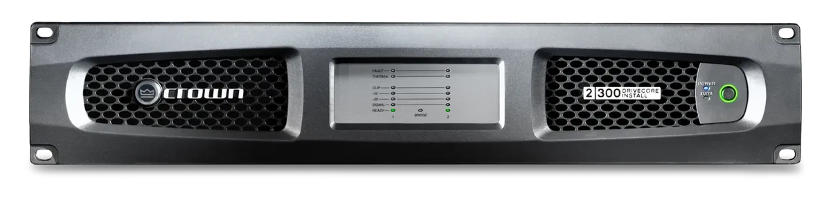 Crown DCi 2|300 DriveCore Install Amplifier