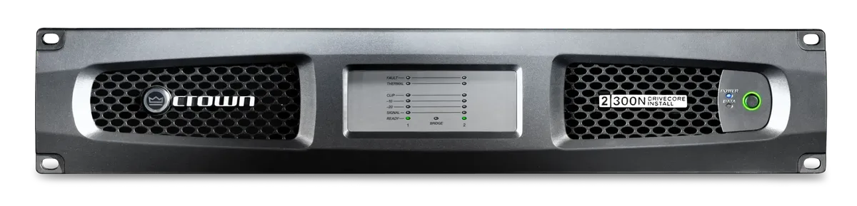 Crown DCi 2|300N DriveCore Install Amplifier with BLU link