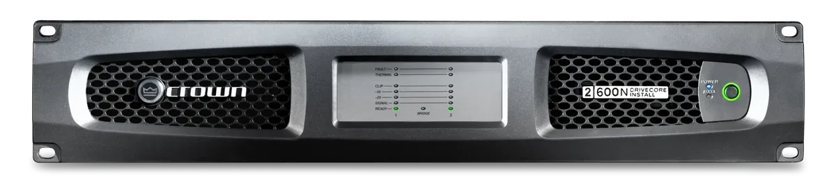 Crown DCi 2|600N DriveCore Install Amplifier with BLU link