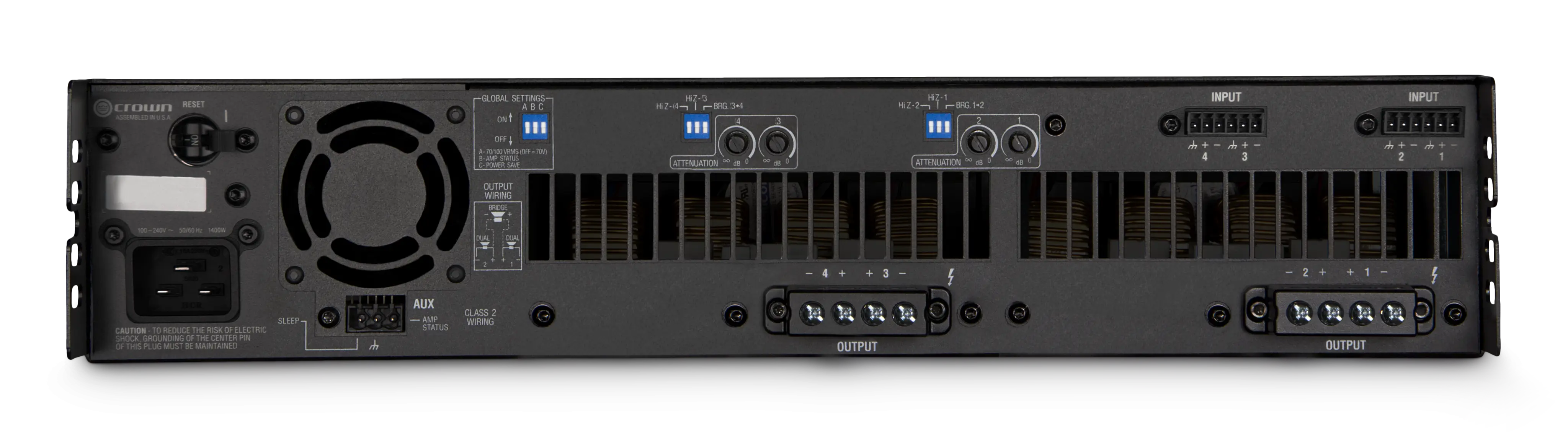 Crown DCi 4|1250 DriveCore Install Amplifier - view 2