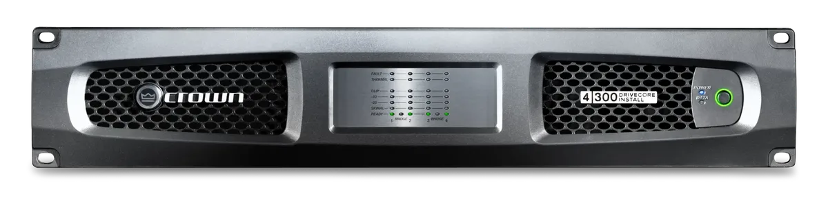 Crown DCi 4|300 DriveCore Install Amplifier