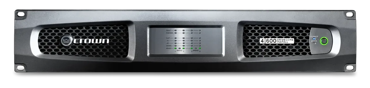 Crown DCi 4|600 DriveCore Install Amplifier