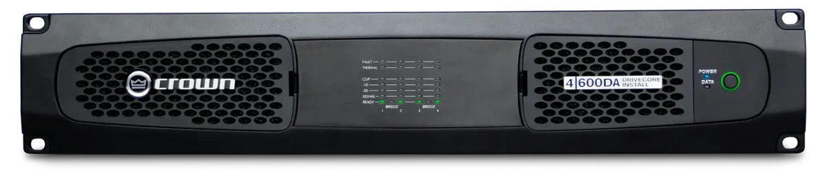 Crown DCi 4|600DA DriveCore Install Amplifier with Dante product image