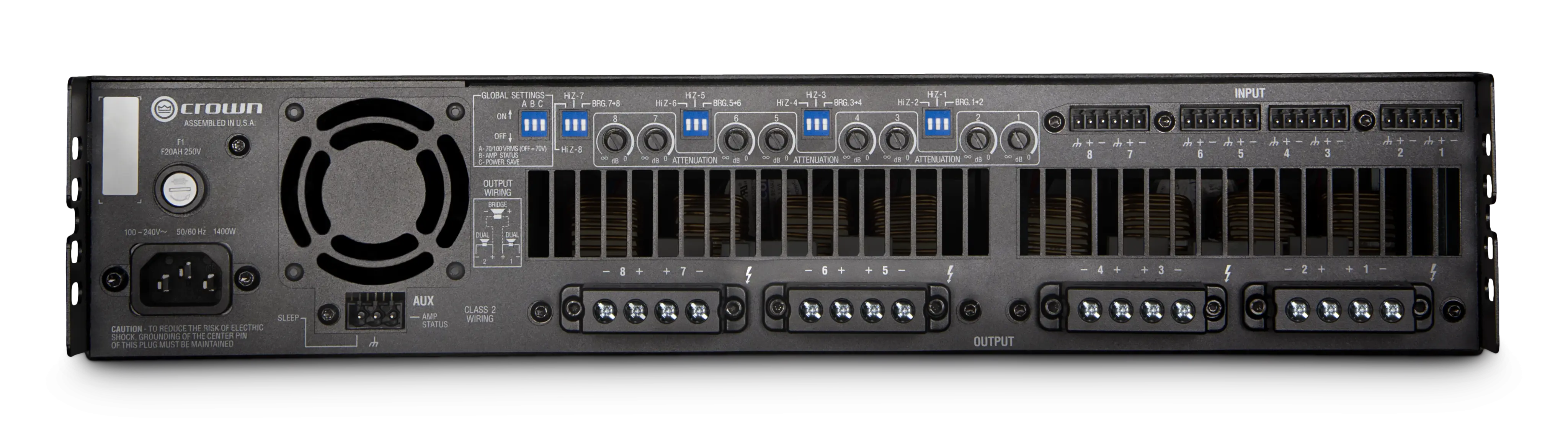 Crown DCi 8|300 DriveCore Install Amplifier - view 2