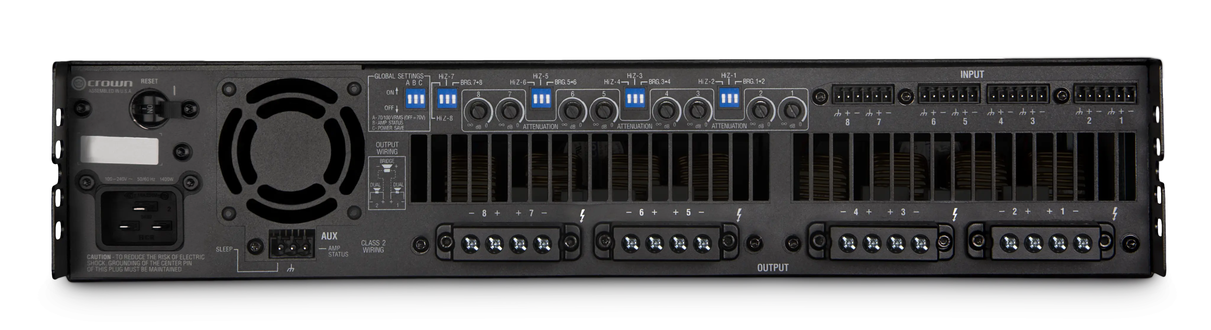 Crown DCi 8|600 DriveCore Install Amplifier - view 2