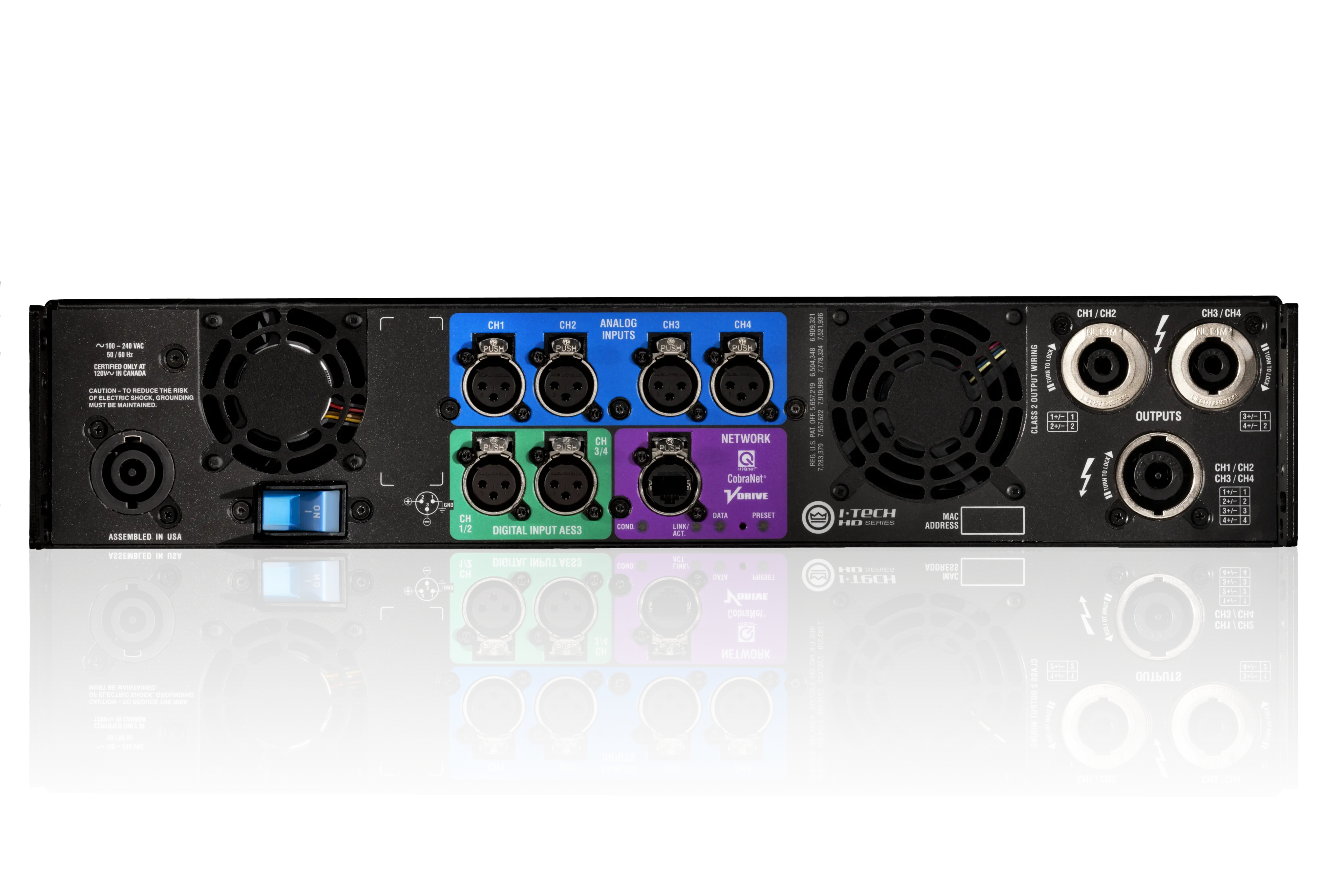 Crown I-Tech 4x3500HD Touring Amplifier - view 3