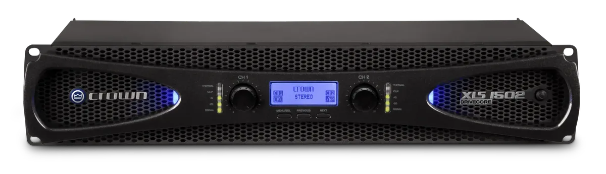 Crown XLS 1502 DriveCore 2 Power Amplifier