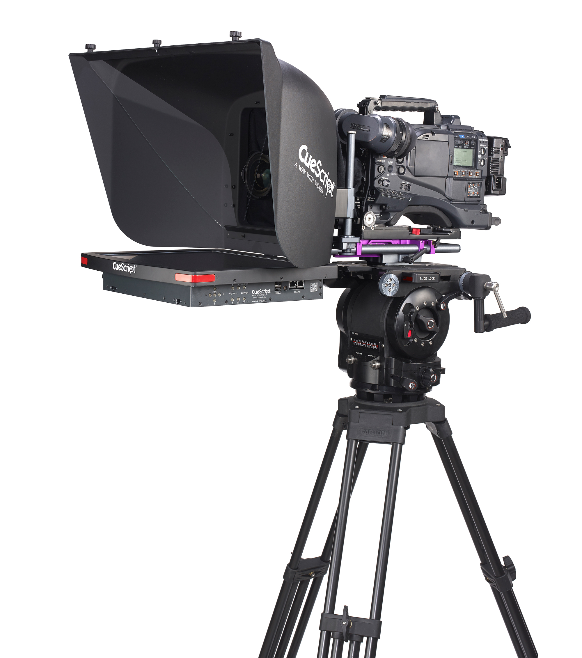 CueScript CSHM and CSHL Molded Teleprompter Hood - view 2