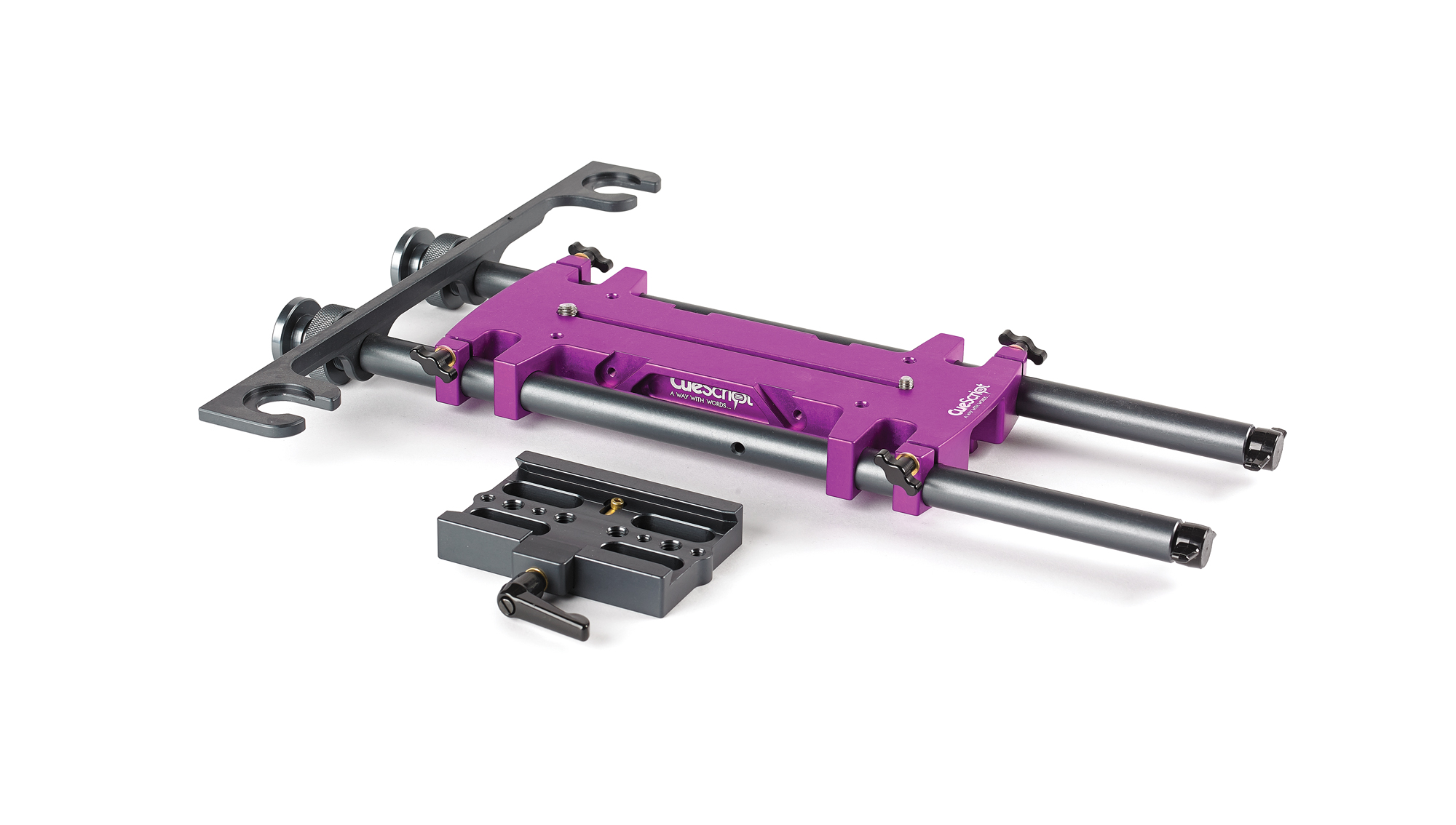 CueScript Mount Purple Plate - view 2