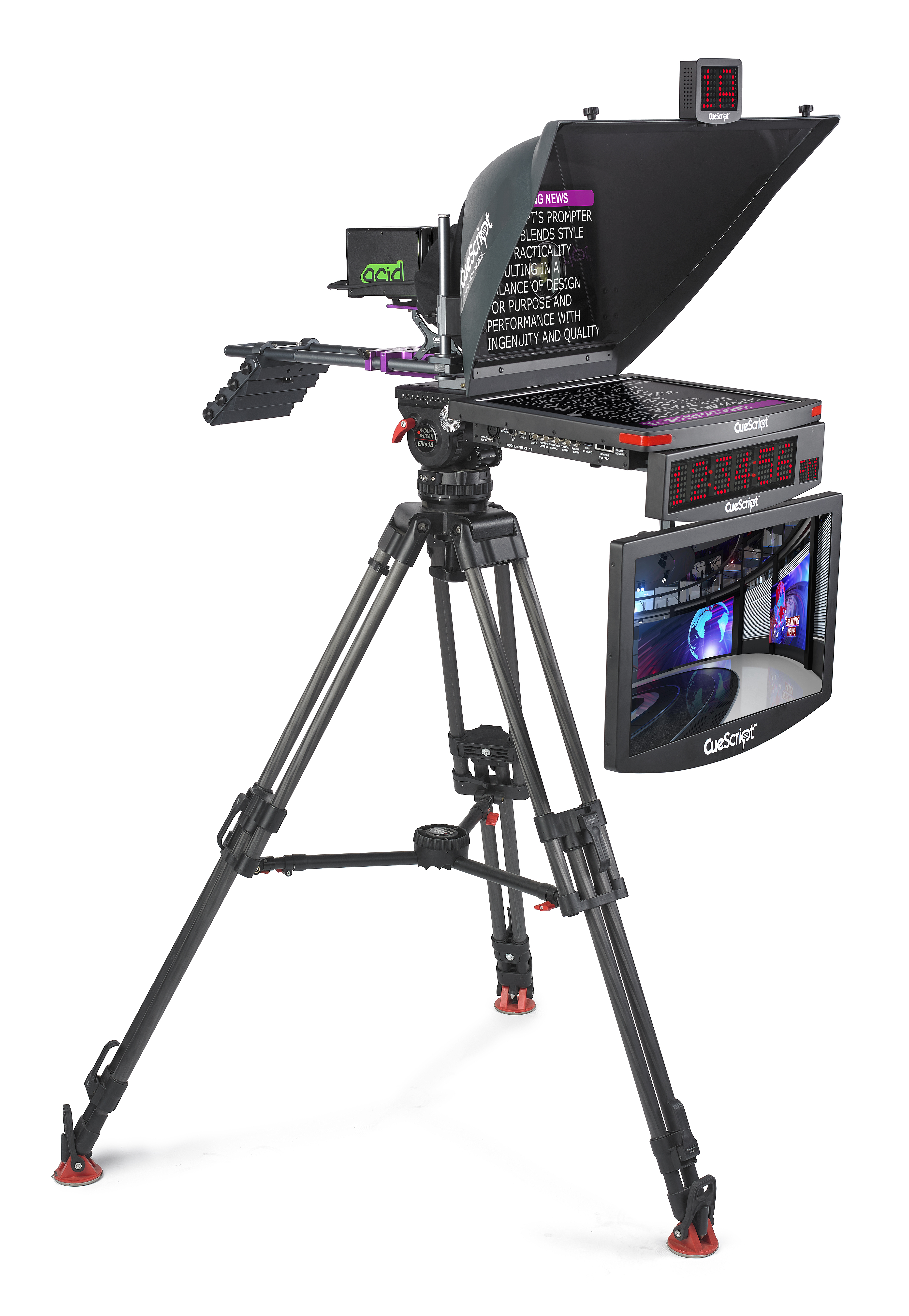 CueScript CSMV219 19-Inch IP-Enabled Prompter Monitor - view 4