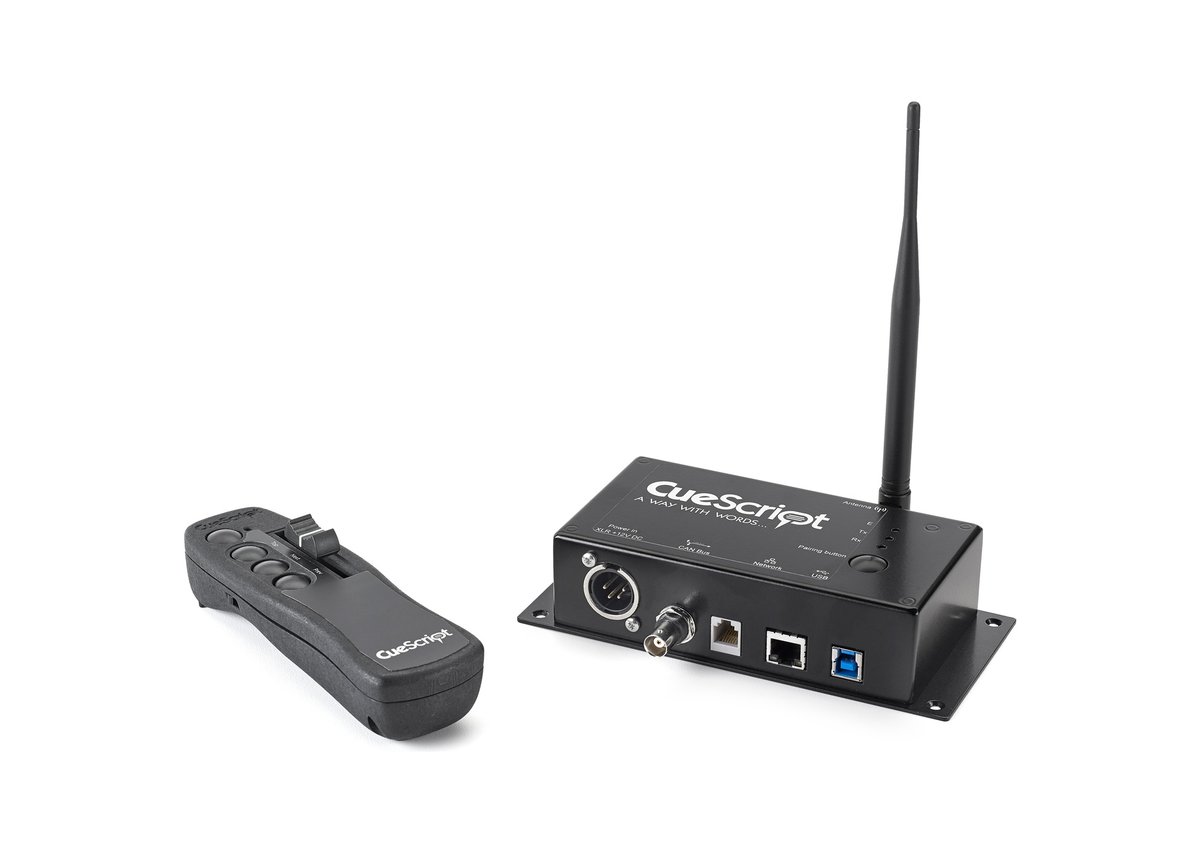 CueScript CSSCW Wireless Hand Scroll Control