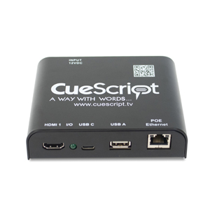 CueScript CueVue Portable Prompter Rendering Engine - view 2