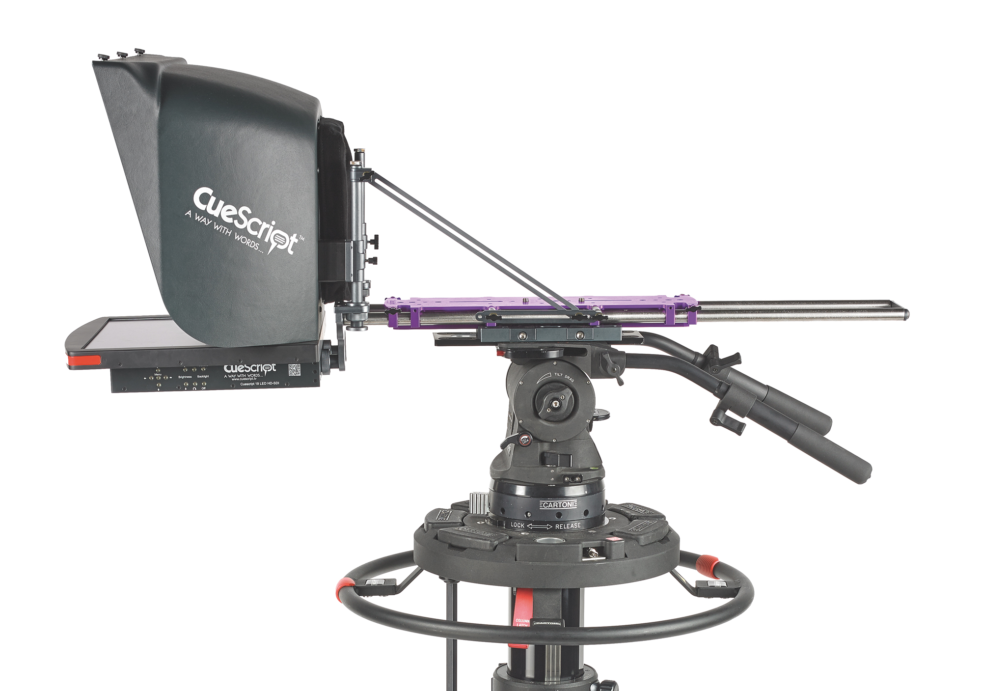 CueScript Robotic Hood Support - view 3