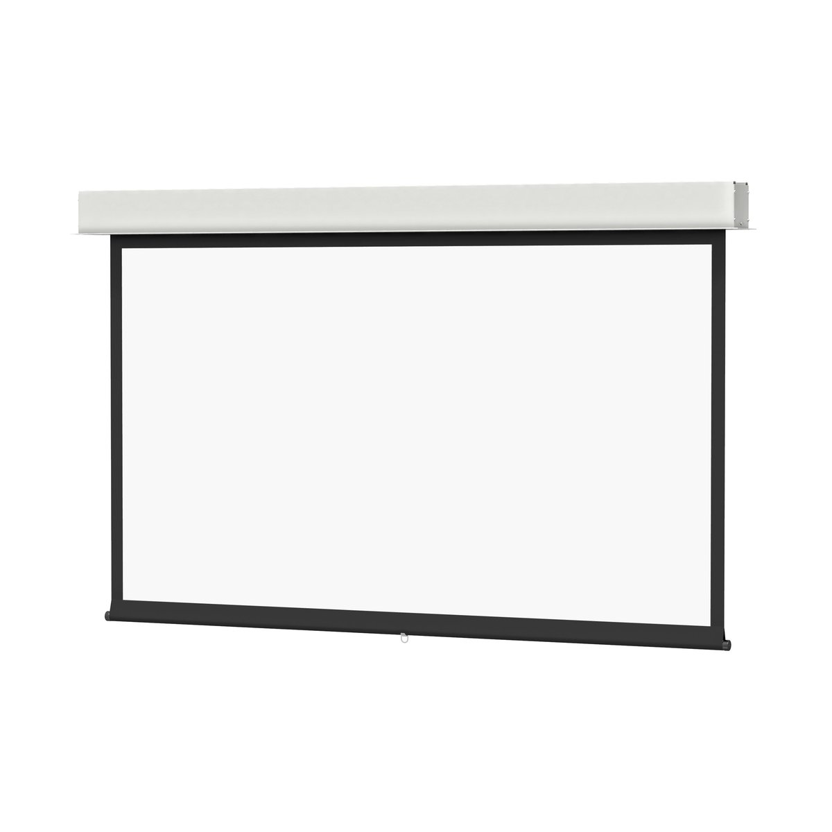 Da-Lite Advantage Manual With CSR Ceiling Recessed Series Manual Projection Screen Video (4:3), Matte White (non-tensioned) - view 2