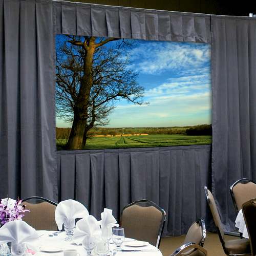 Da-Lite Fast-Fold Deluxe Drapery Presentation Kit, Wide (16:10)