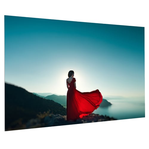 Da-Lite FullVision Series Fixed-Frame Projection Screen Wide (16:10), HD Progressive 1.1