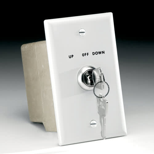 Da-Lite Key Operated 110 Volt Switch