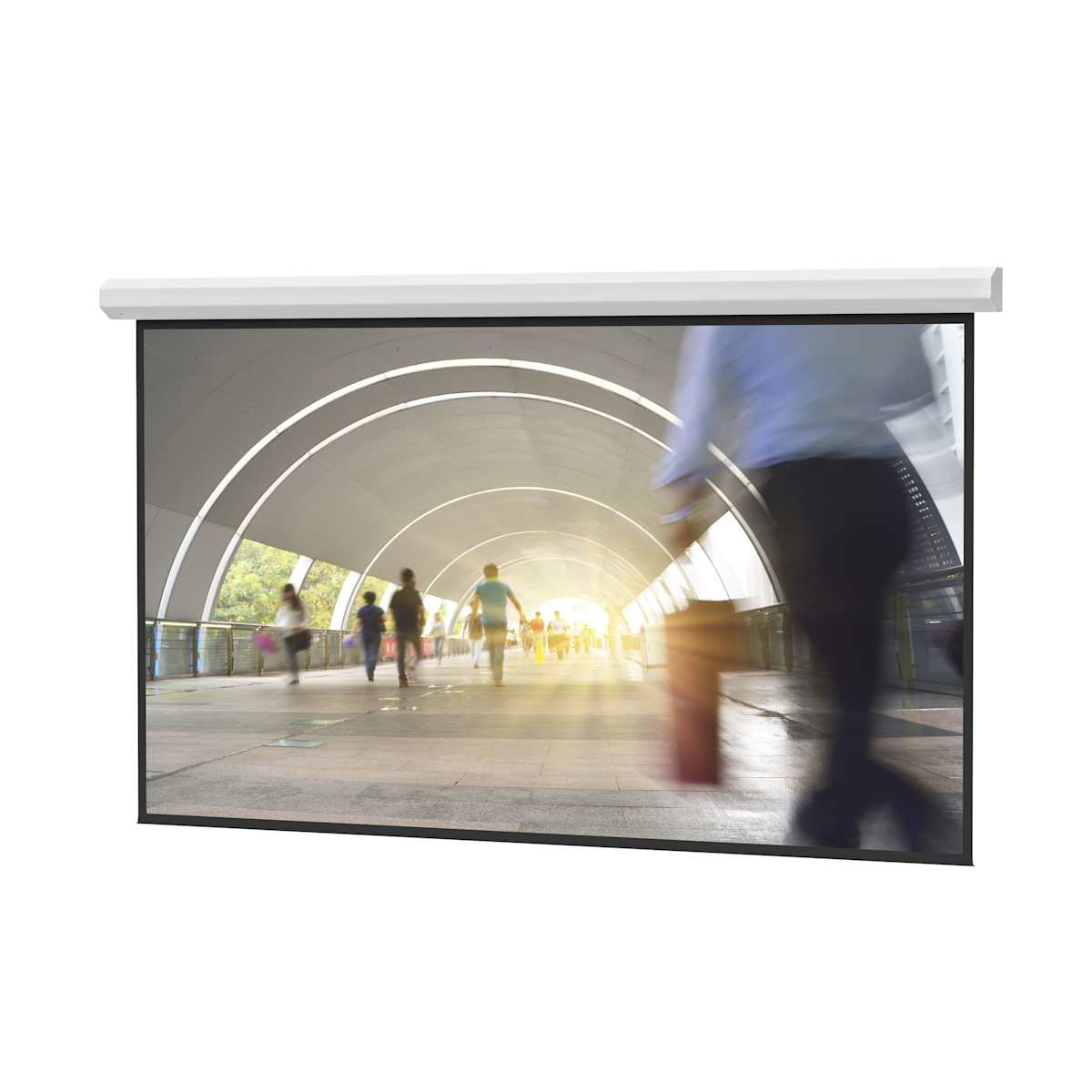 Da-Lite Cosmopolitan Series Electric Projection Screen Wide (16:10), Matte White (non-tensioned) - view 2