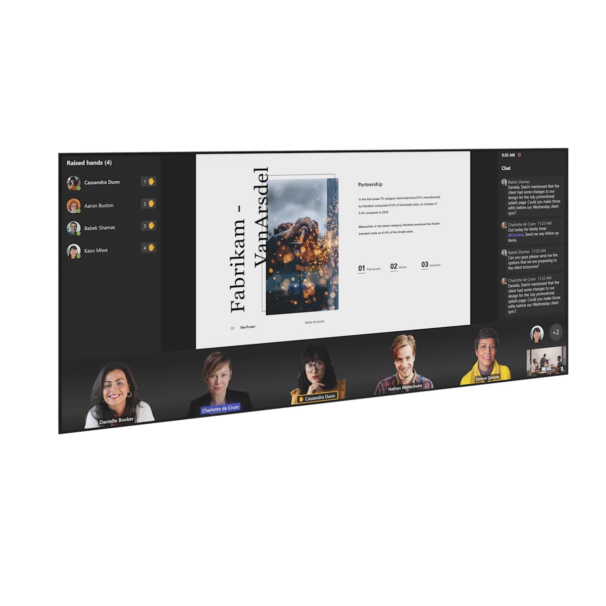 Da-Lite Parallax Thin Series Fixed-Frame Projection Screen Ultrawide (21:9), Parallax Pure UST 0.6 - view 2