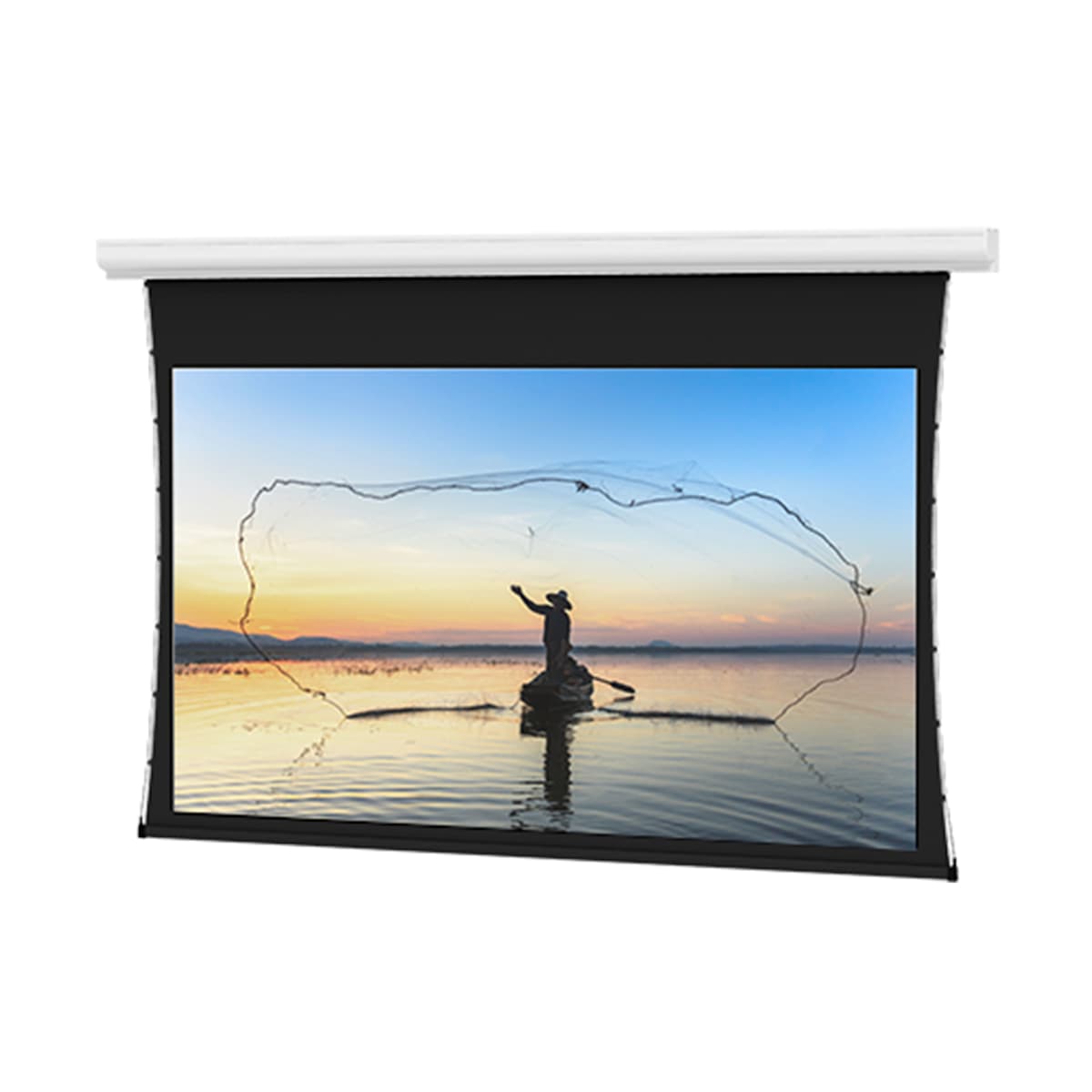 Da-Lite Tensioned Designer Contour Electrol Series Electric Projection Screen Wide (16:10), Da-Mat product image