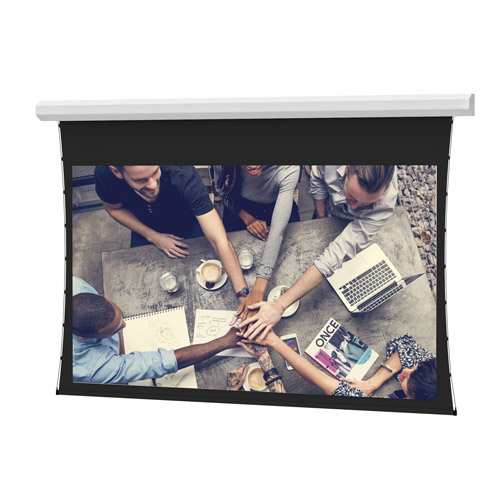 Tensioned Cosmopolitan Series Electric Projection Screen HDTV (16:9), HD Progressive 1.1 Contrast