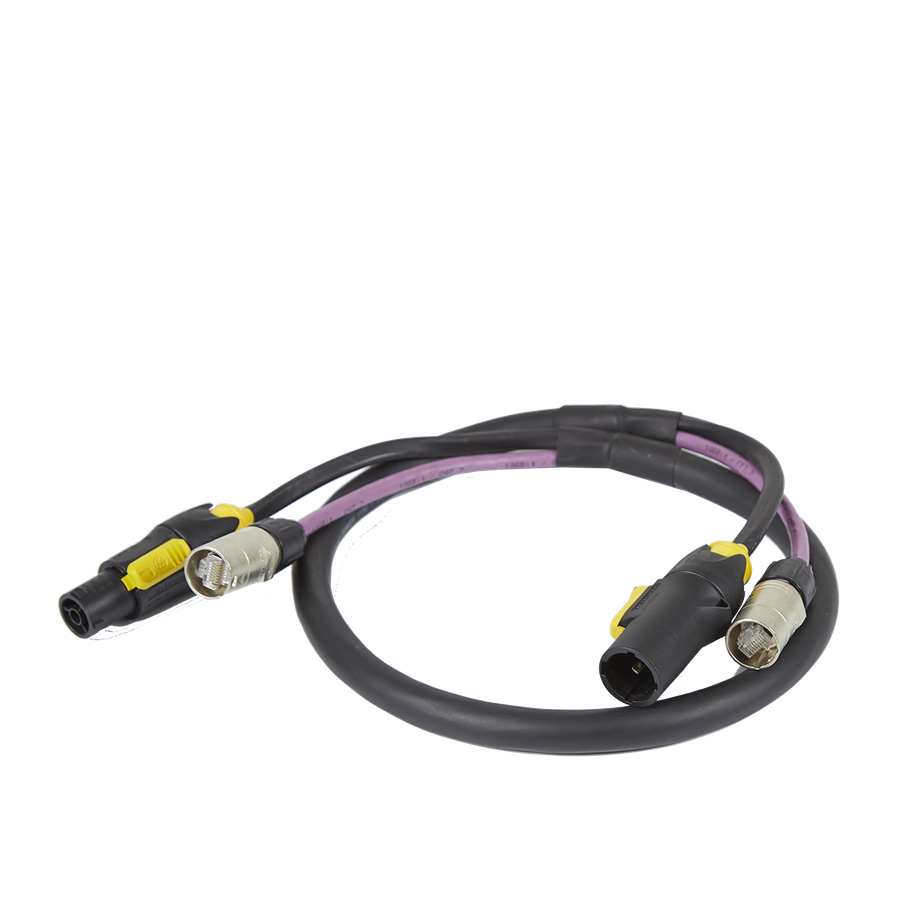 DAS Audio ECPK-1 1 m Hybrid etherCON and powerCON TRUE1 Cable