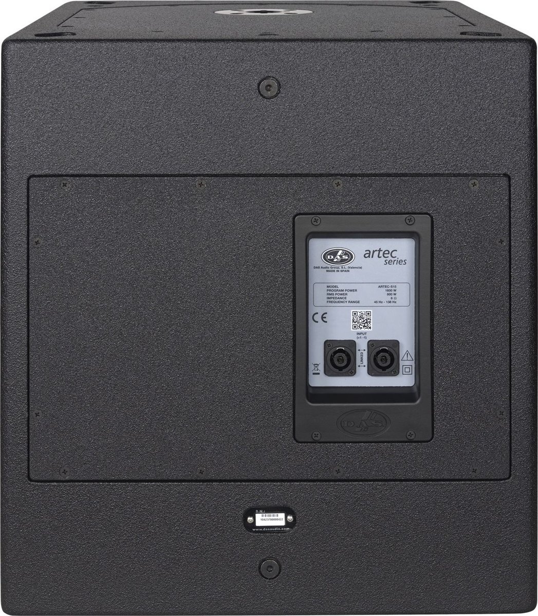 DAS Audio ARTEC-S15 Passive Subwoofer - view 2