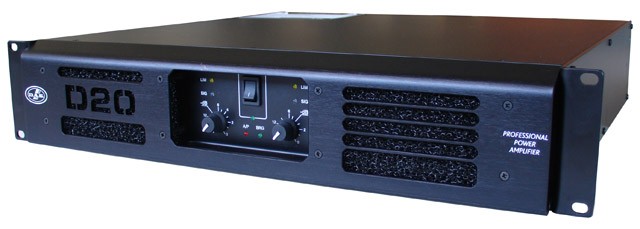 DAS Audio D-20 2-Channel Power Amplifier