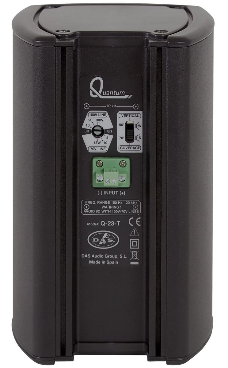 DAS Audio Q-23-T Passive Install Loudspeaker - view 3