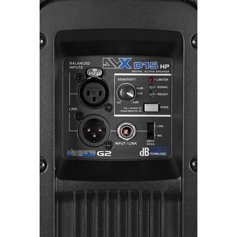dBTechnologies DVX D15 HP 2-Way Active Speaker - view 4