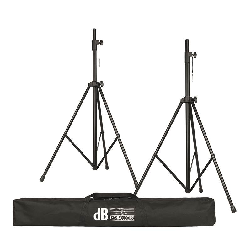 dBTechnologies SK-25TT Pair of 25 mm Telescopic Tripod Stands with Bag - view 2