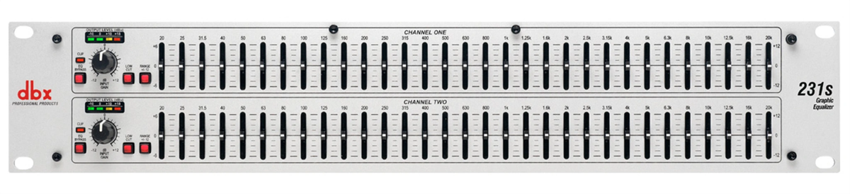 dbx 231s Dual 31-Band Constant Q Graphic Equalizer