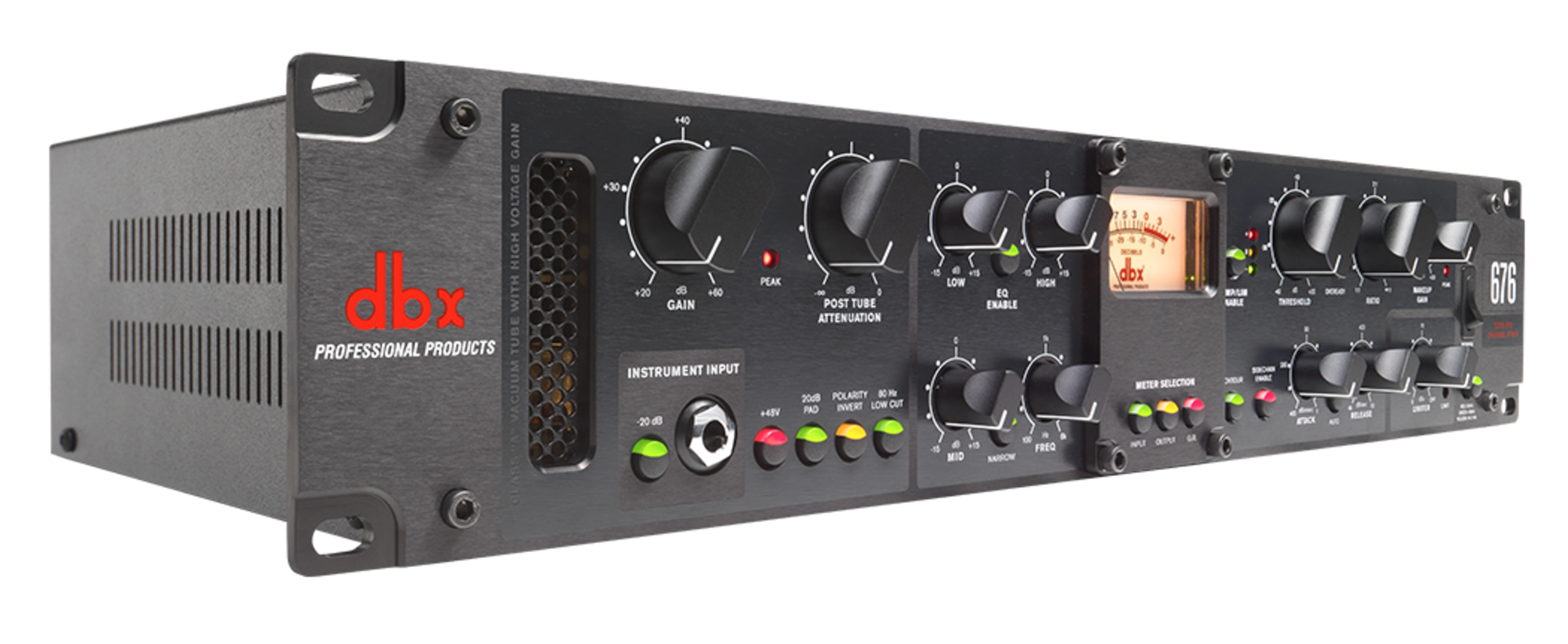 dbx 676 Tube Microphone Preamplifier / Channel Strip - view 3