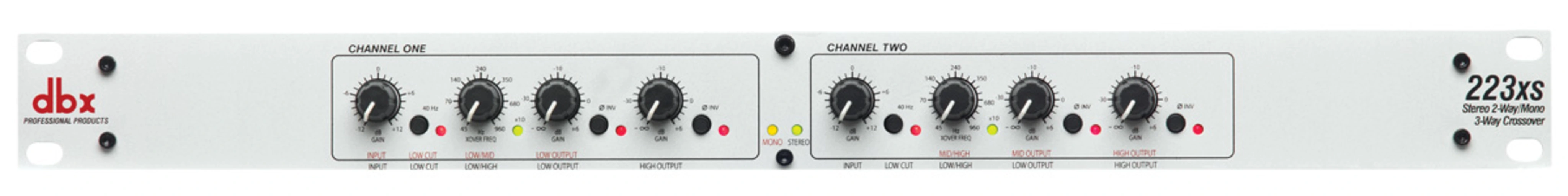 dbx Analog Loudspeaker Crossover - view 3