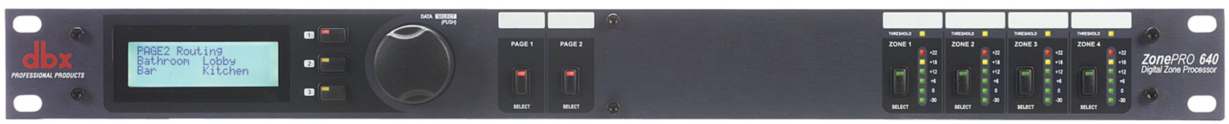 dbx ZonePro Zone Processor - view 4