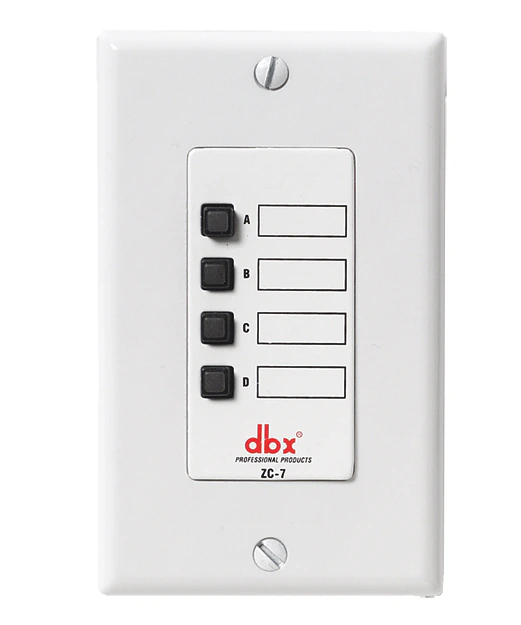 dbx ZC Wall-Mounted Zone Controller - view 4