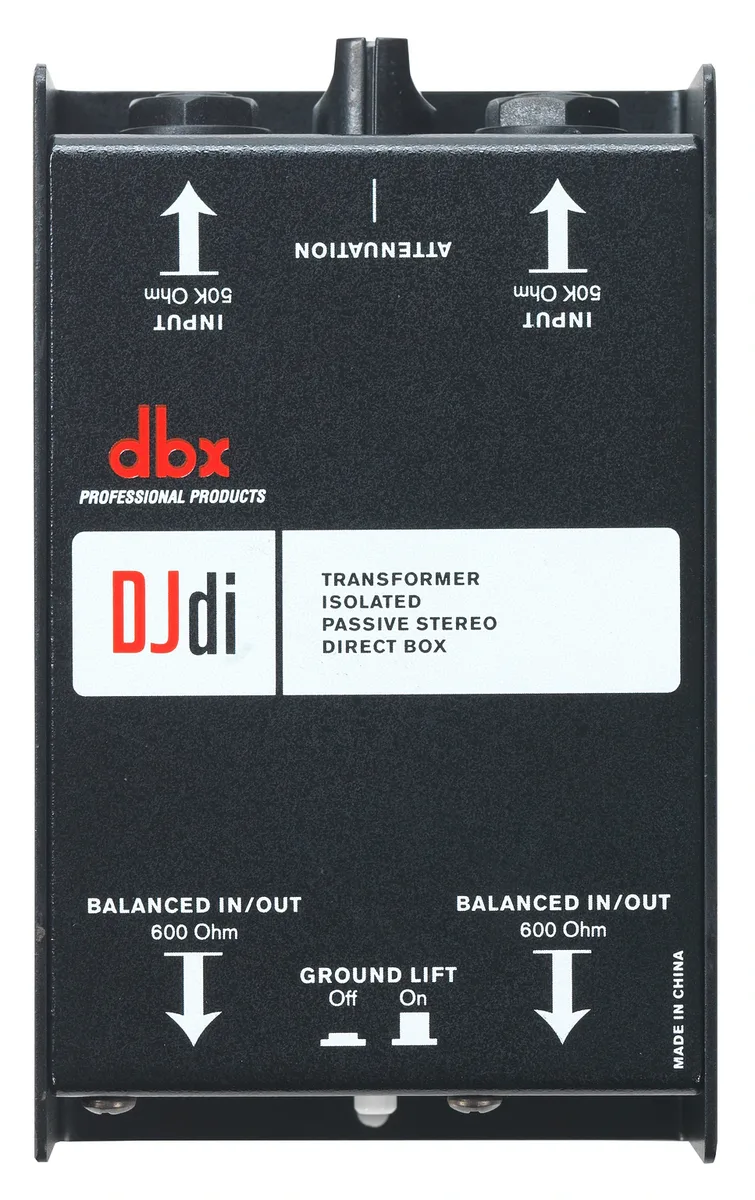 dbx DJDI 2-Channel Passive Direct Box