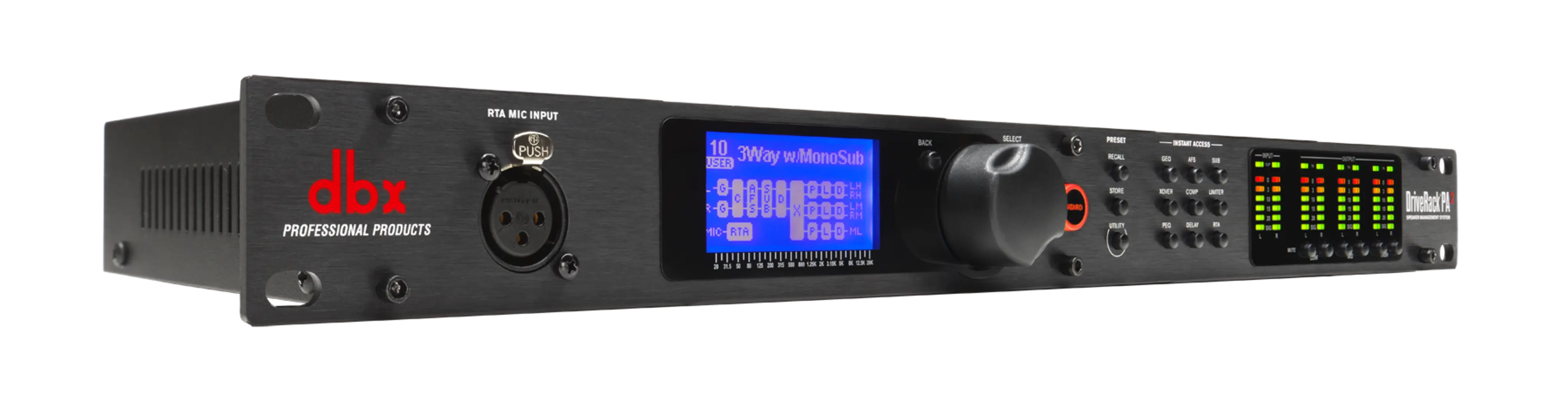 dbx DriveRack PA2 Complete Loudspeaker Management System - view 3