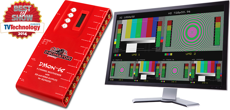 Decimator DMON-6S 6 Channel Multi-Viewer - view 2