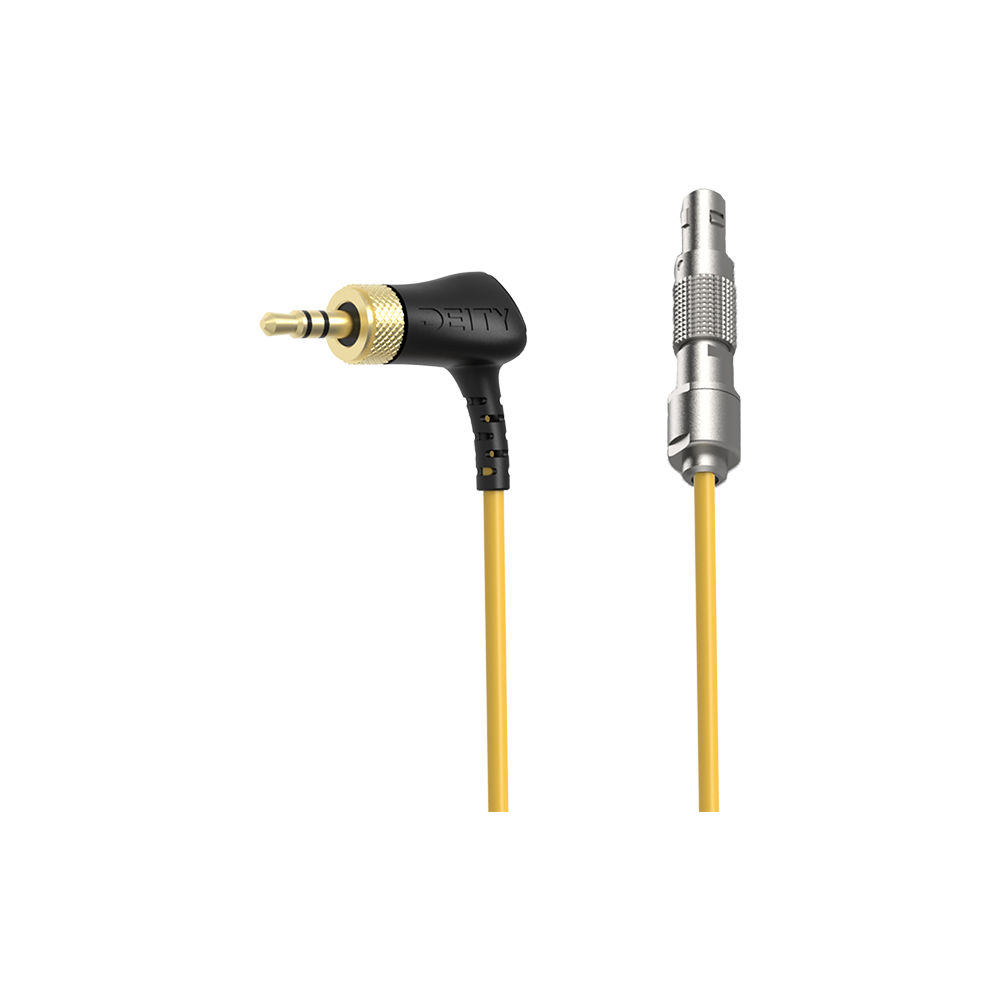 Deity C14 Locking 3.5mm to 5-Pin LEMO Timecode Cable