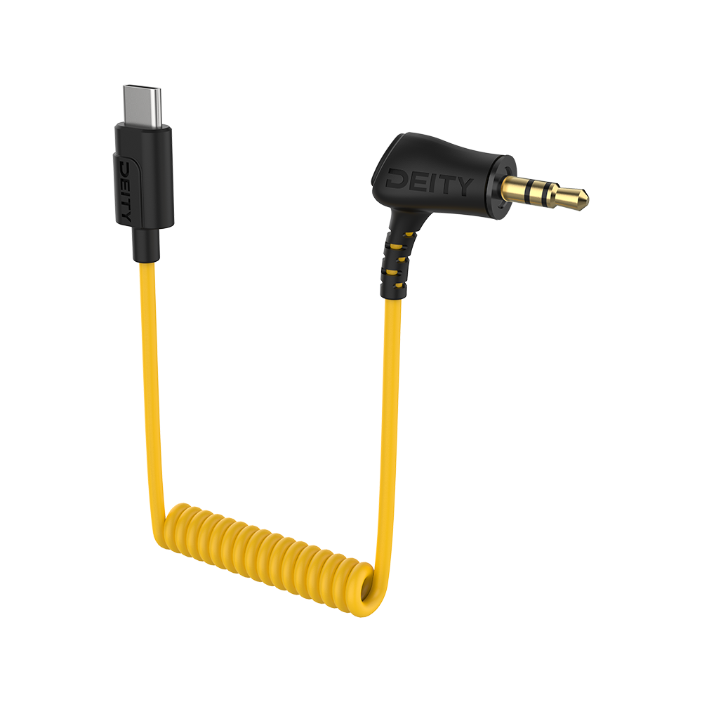 Deity C21 3.5mm TRS to USB-C Coiled Cable