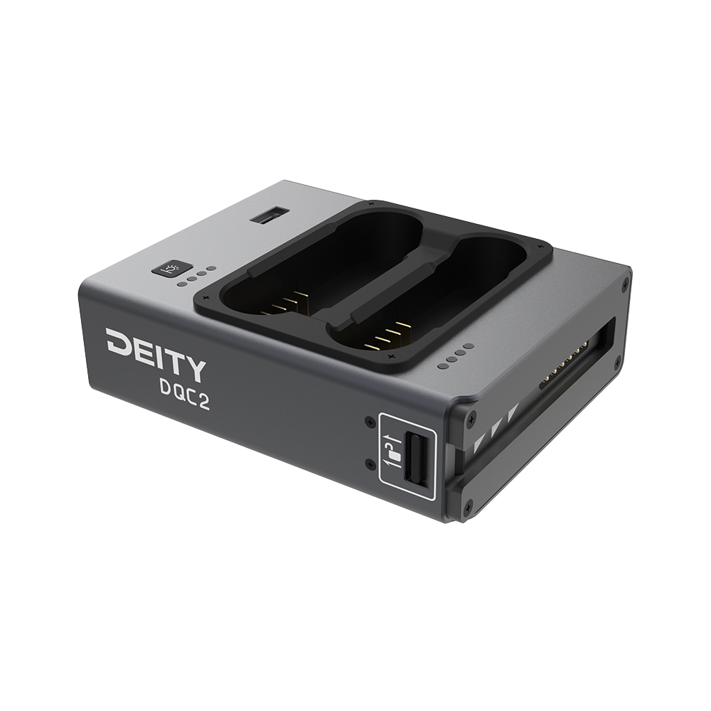 Deity DQC2 Two-Bay Smart Battery Charger