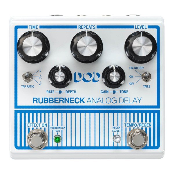 DOD DigiTech Rubberneck Analog Delay Effect Pedal