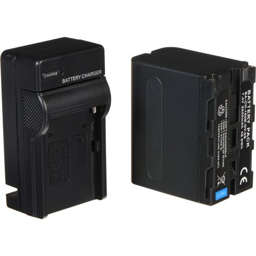 Dracast 1x NP-F 6600mAh Battery and 1 Charger Kit - view 2