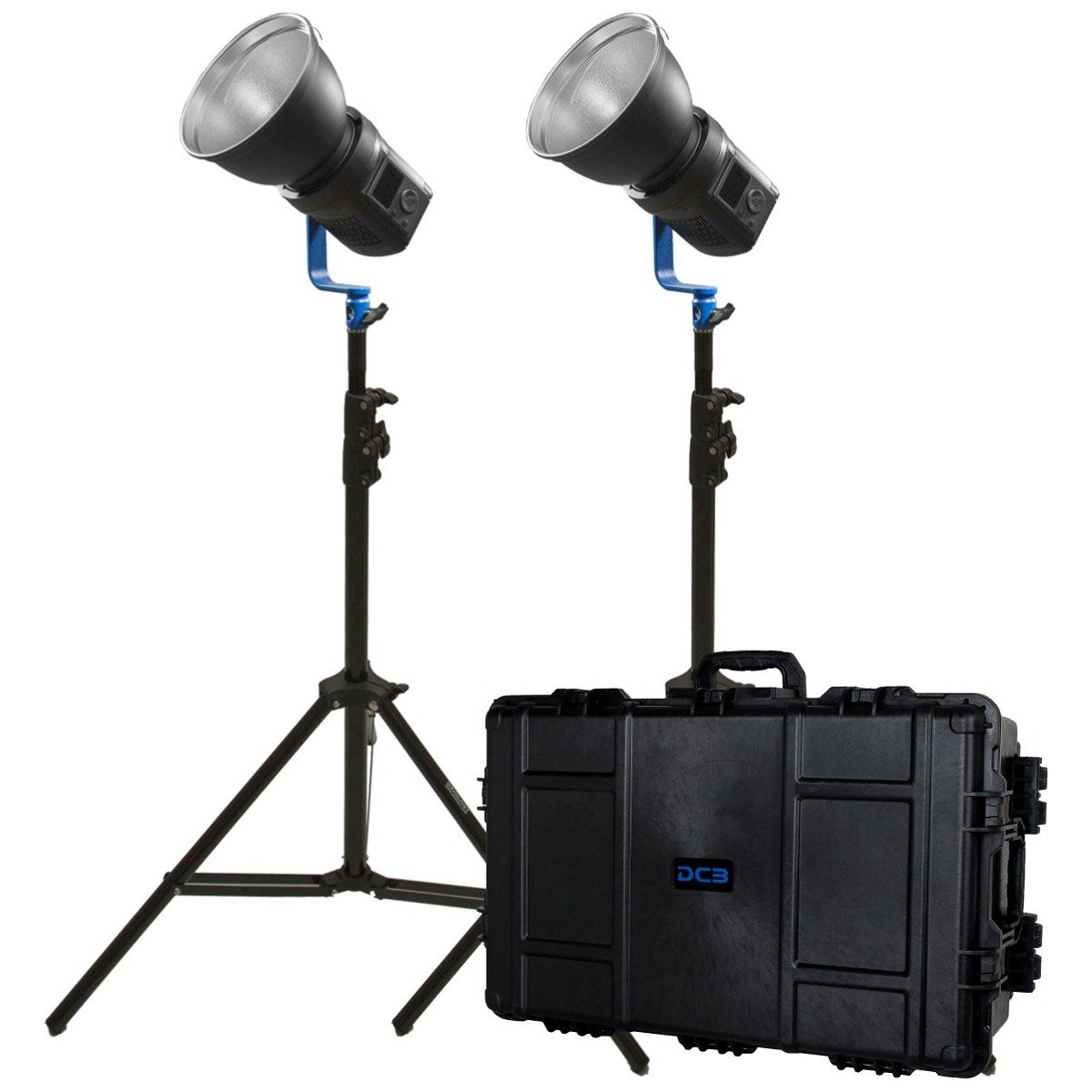 Dracast Boltray Plus Series LED800 Bi-Color LED 2 Light Kit with Injection Molded Travel Case product image