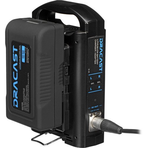 Dracast Dual Charger with one 90Wh Gold-Mount Battery product image