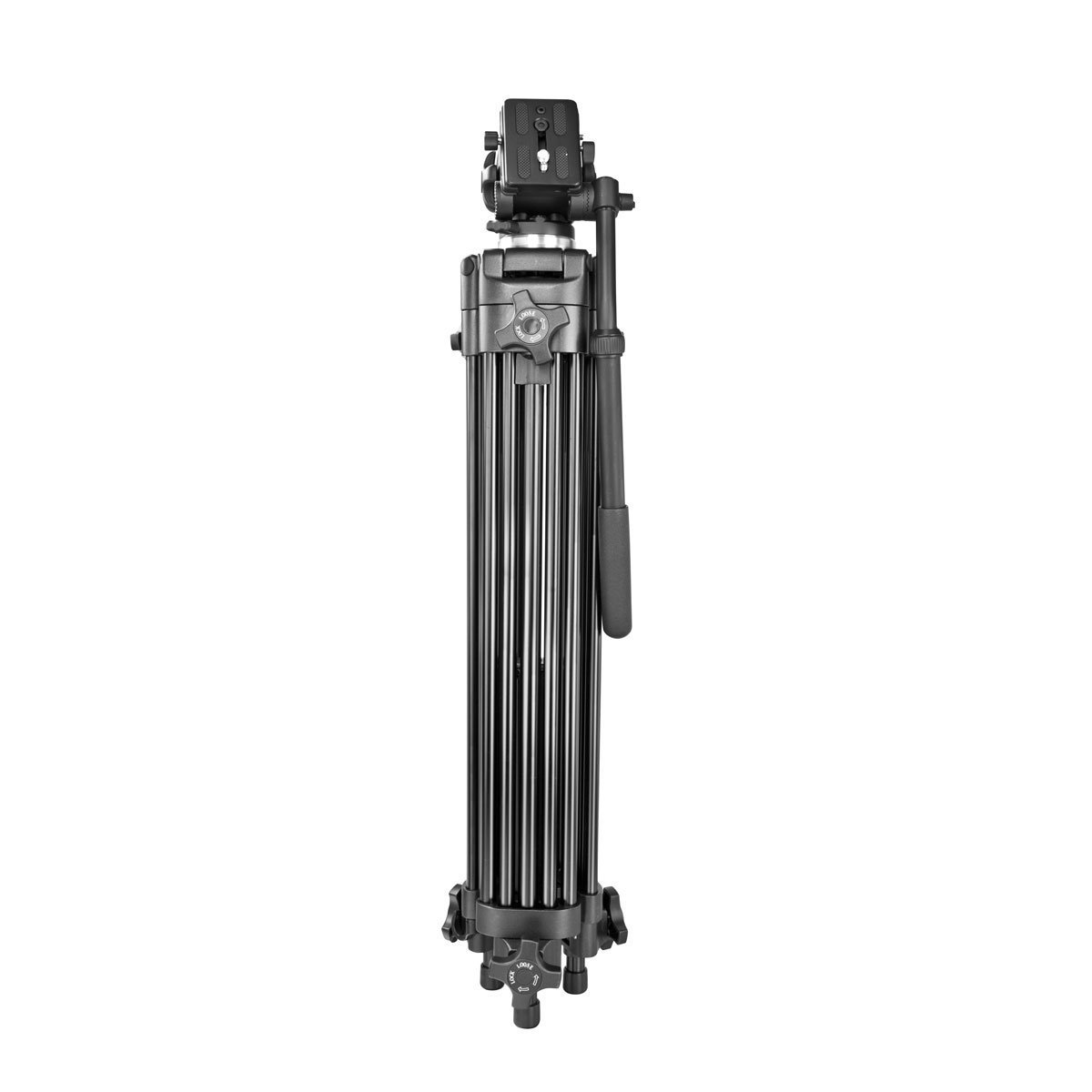Dracast DVT-17 Professional Heavy Duty Photo / Video Tripod with Fluid Head - view 5