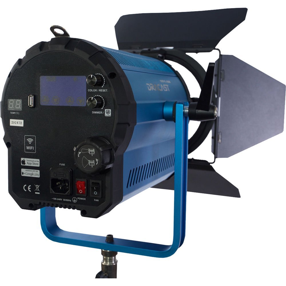 Dracast Fresnel Pro Series LED1500 Wi-Fi Bi-Color Light - view 7