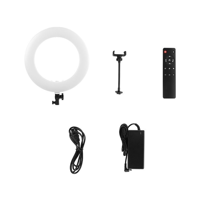 Dracast Halo Plus Series 180 Bicolor LED Ring light with Stand Kit - view 6