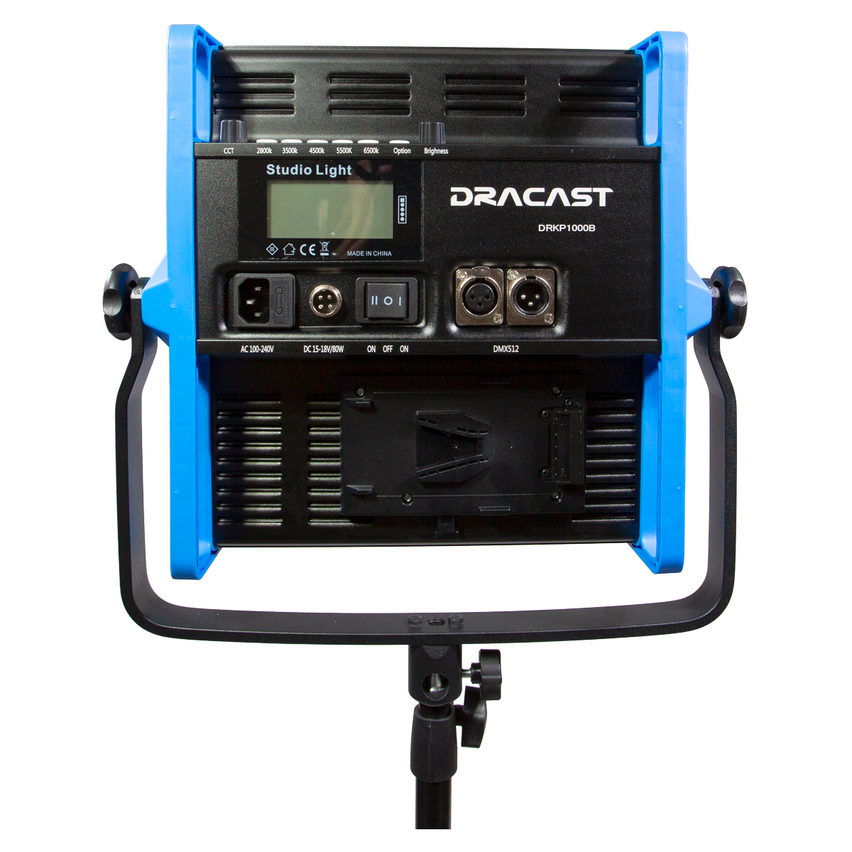 Dracast Kala Plus Series LED1000 Bi-Color LED 3 Light Kit with Injection Molded Travel Case - view 8